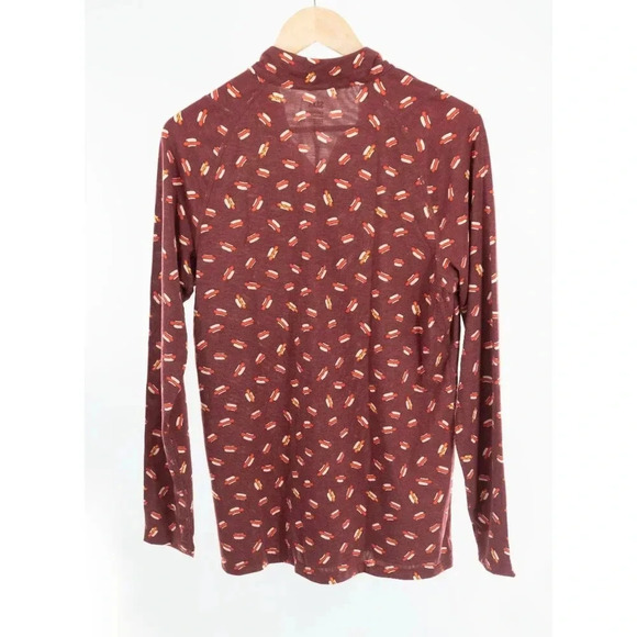 SAXX Men's Viewfinder Long Sleeve Half-Zip Red Hot Diggity | M - Picture 6 of 6